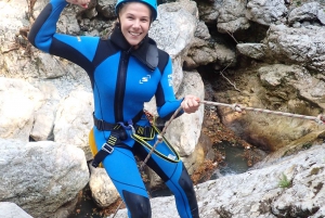 Vanuit Bovec: Sušec-stroom canyoning in de Soča-vallei