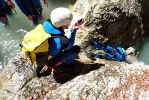 Vanuit Bovec: Sušec-stroom canyoning in de Soča-vallei
