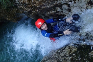 Vanuit Bovec: Sušec-stroom canyoning in de Soča-vallei