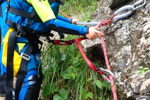 Vanuit Bovec: Sušec-stroom canyoning in de Soča-vallei