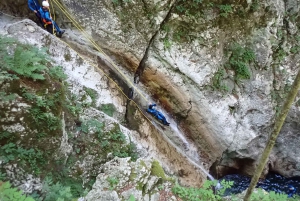 Vanuit Bovec: Sušec-stroom canyoning in de Soča-vallei