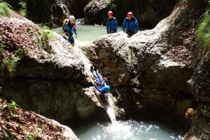 Vanuit Bovec: Sušec-stroom canyoning in de Soča-vallei