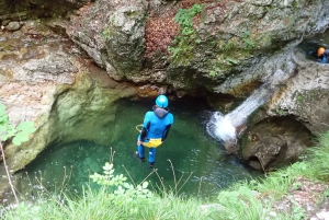 Vanuit Bovec: Sušec-stroom canyoning in de Soča-vallei