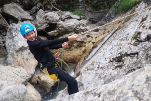 Vanuit Bovec: Sušec-stroom canyoning in de Soča-vallei