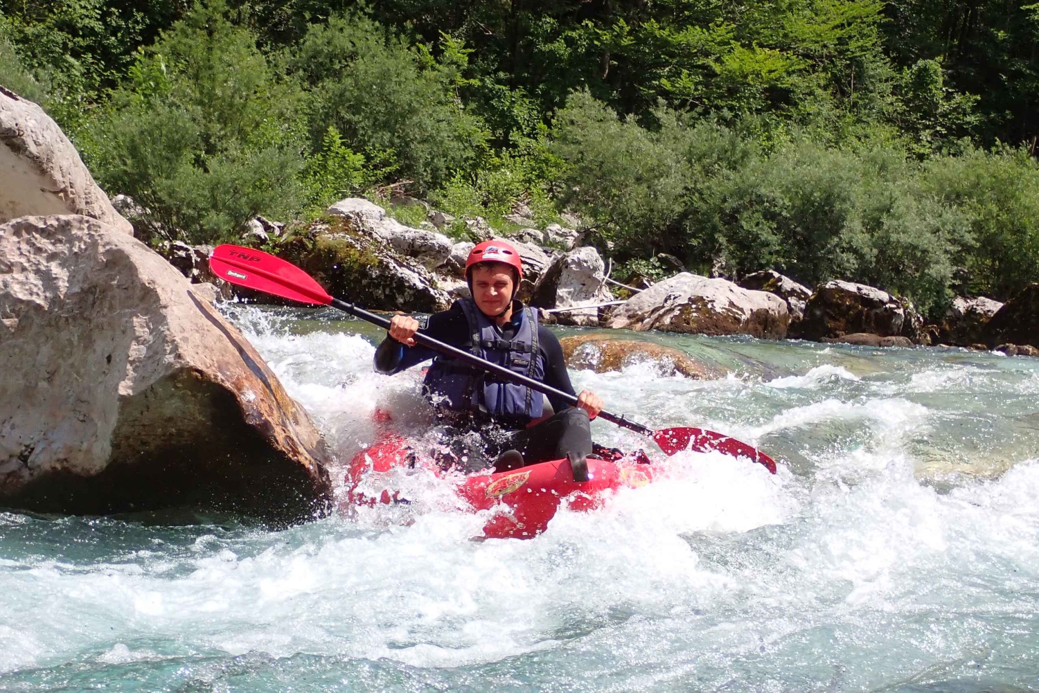 Da Bovec: Kayak in acque bianche sul fiume Isonzo