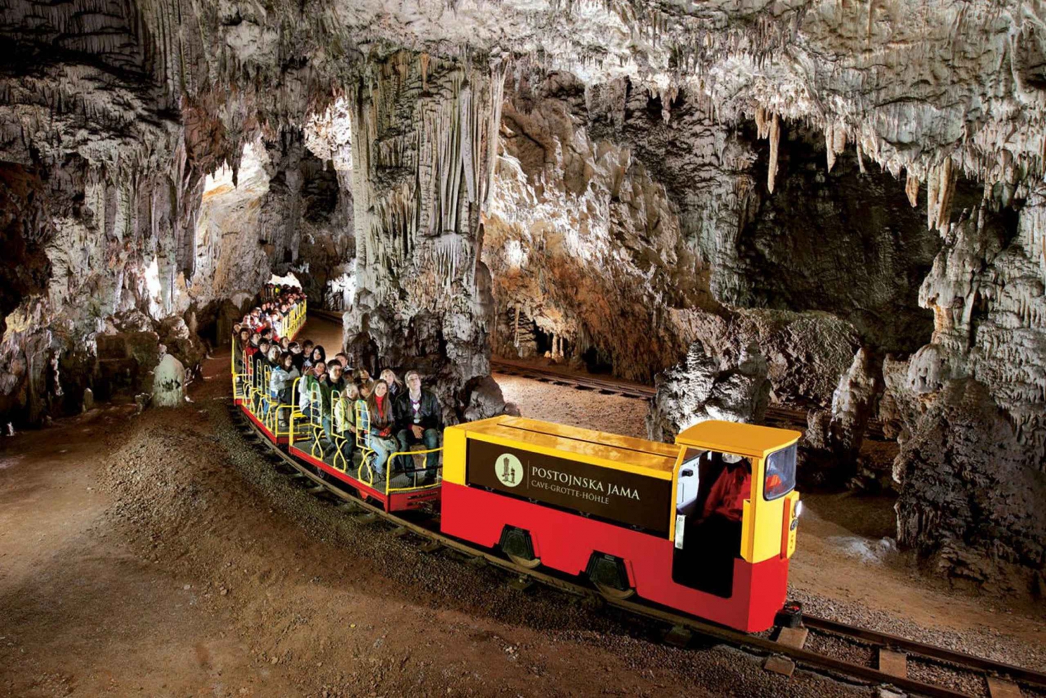 Da Lubiana: Grotte di Postumia e Castello di Predjama Mezza giornata