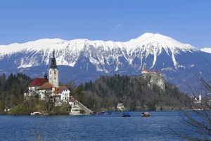 Da Lubiana: Escursione privata sul Lago di Bled