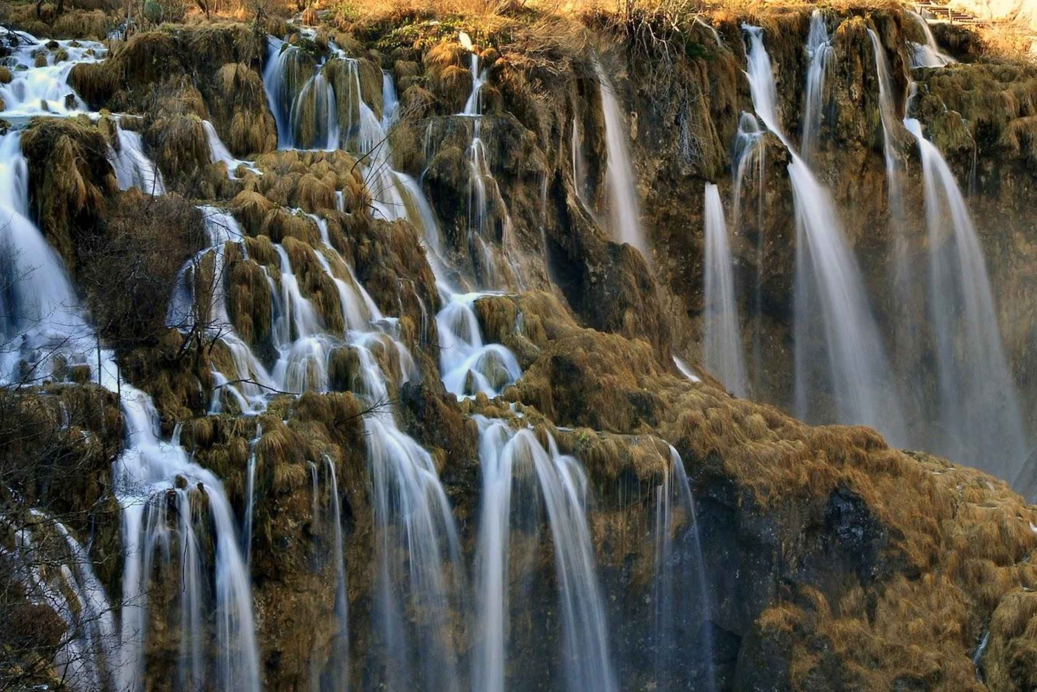 Tour guidato dei Laghi di Plitvice da Spalato o Traù