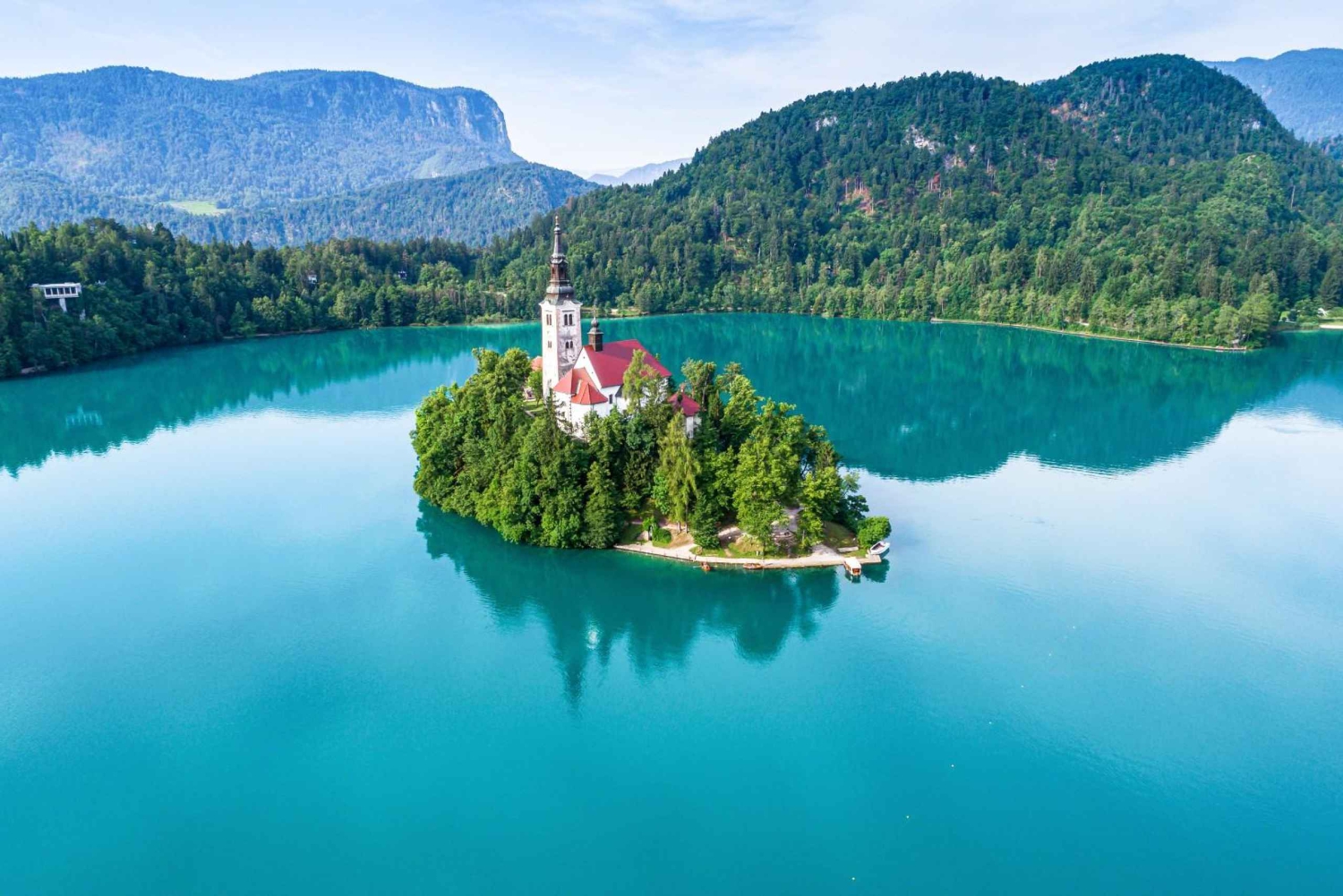 Desde Zagreb Excursión de un día a Liubliana y el lago Bled