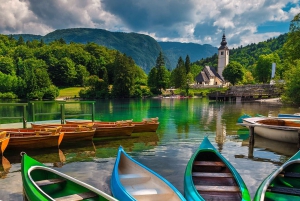 Ljubljana: Savica Waterfall, Lake Bohinj, and Lake Bled Tour