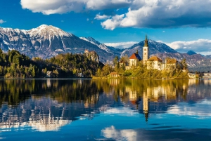 Ljubljana: Savica Waterfall, Lake Bohinj, and Lake Bled Tour