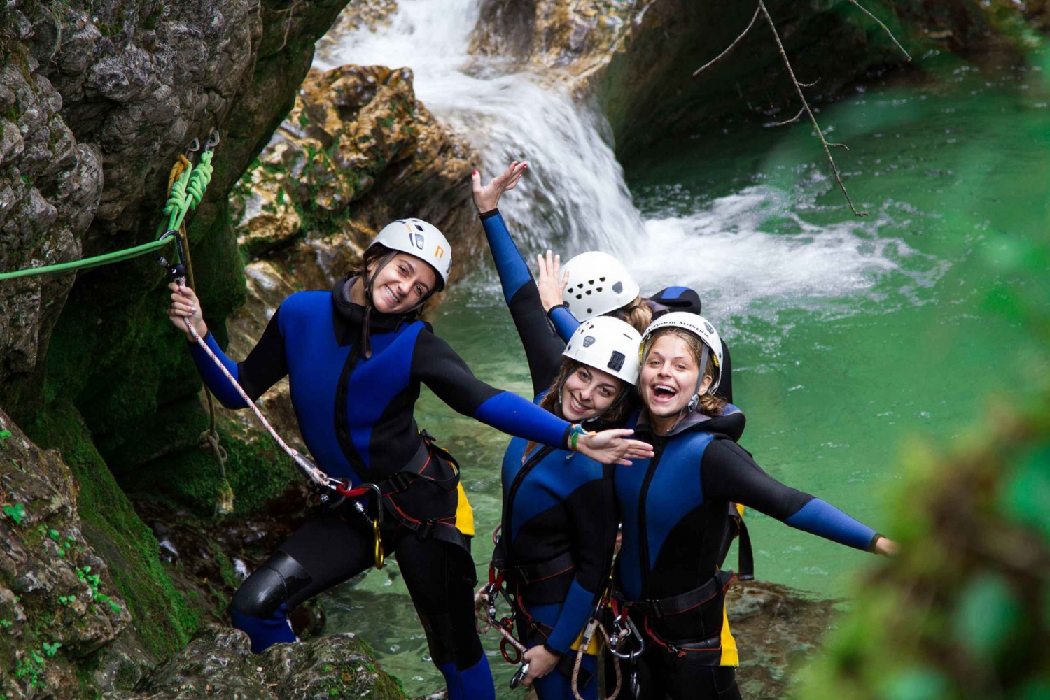 Lago di Bled: tour di canyoning e rafting con foto e video