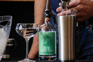 Lubiana: Esperienza Broken Bones Gin con cocktail