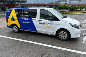 Lubiana Centrale: Comodo trasferimento da/per Bled Central