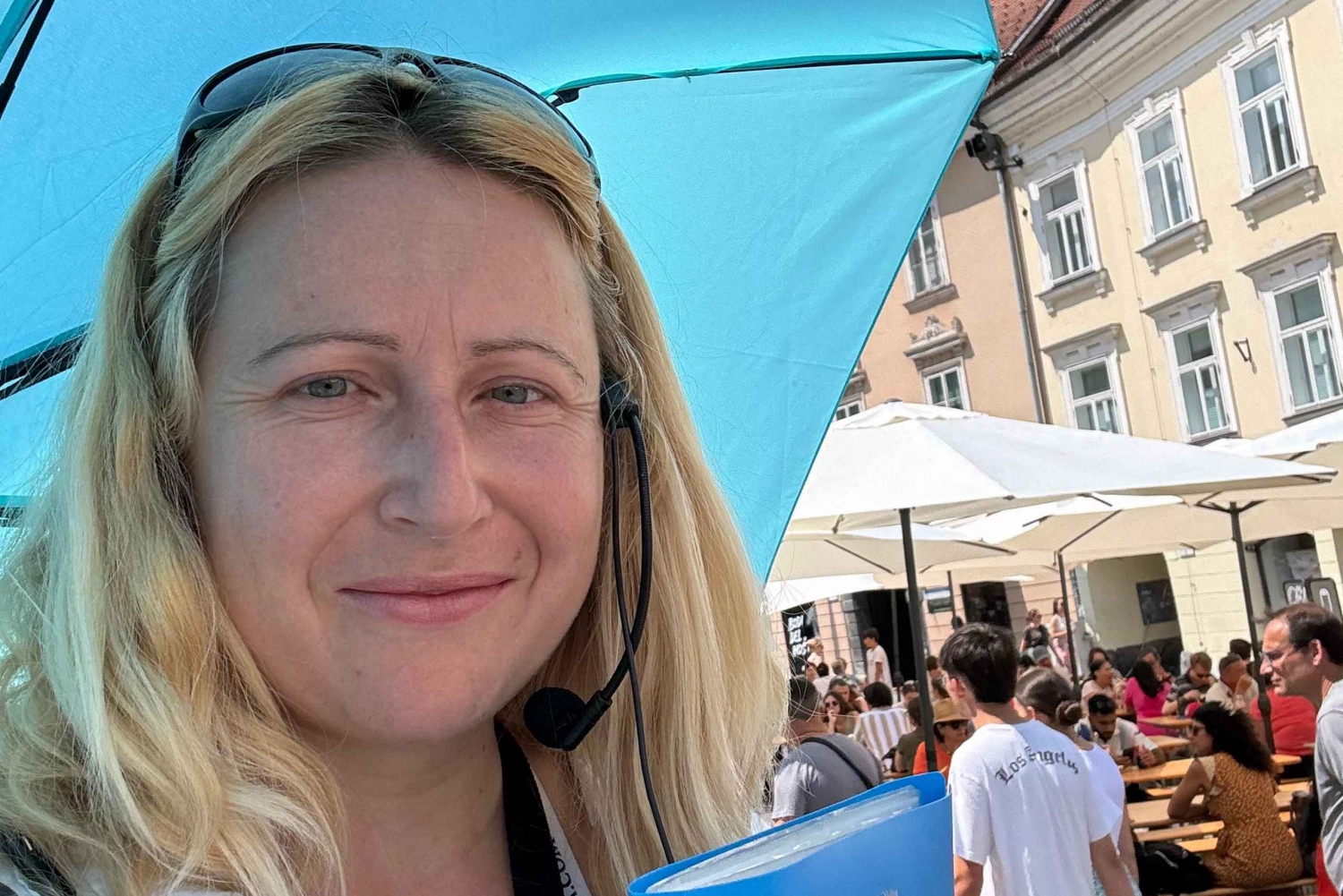 Lubiana: Tour in scooter elettrico con guida locale