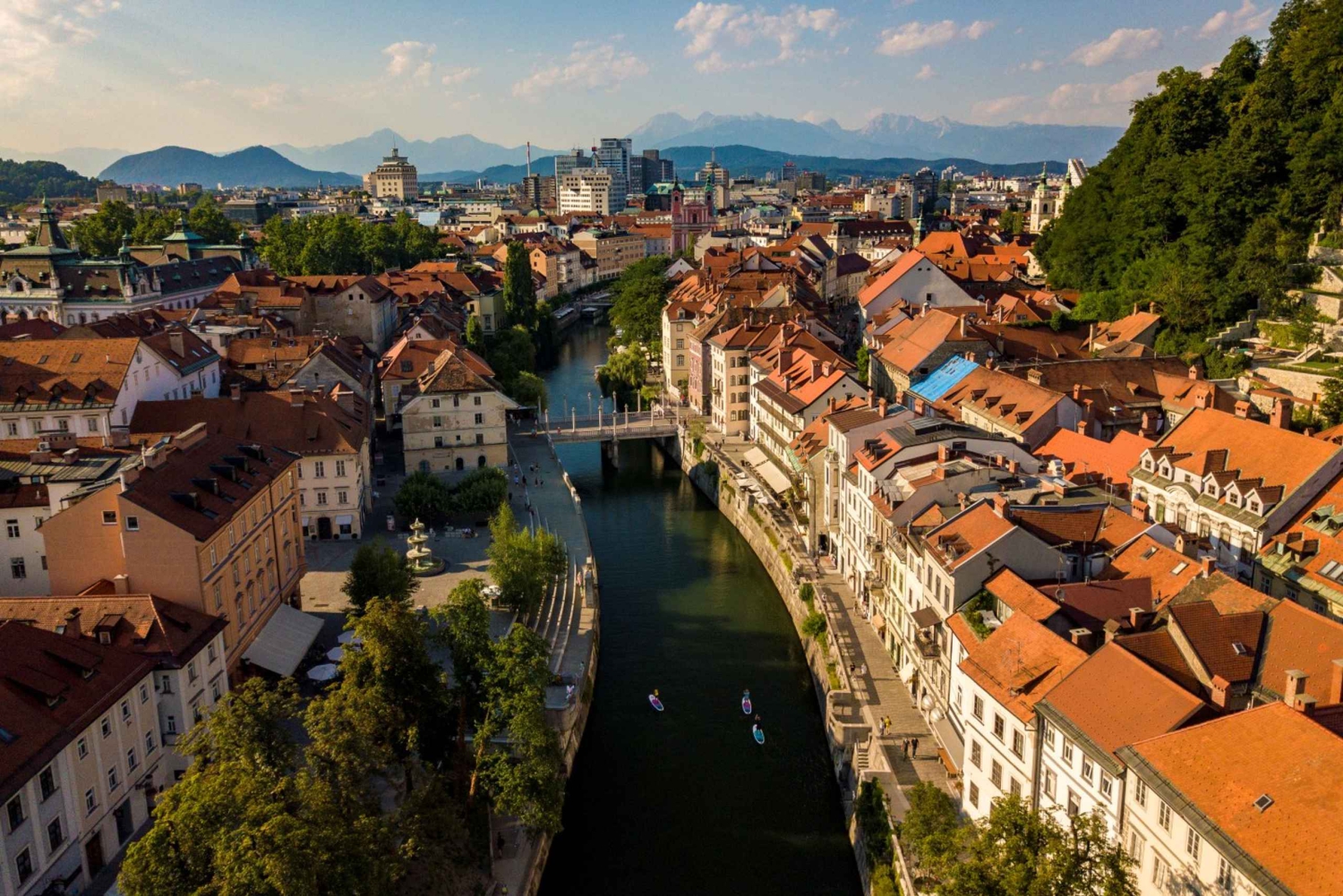 Ljubljana: Stand-up paddle boarding-tur