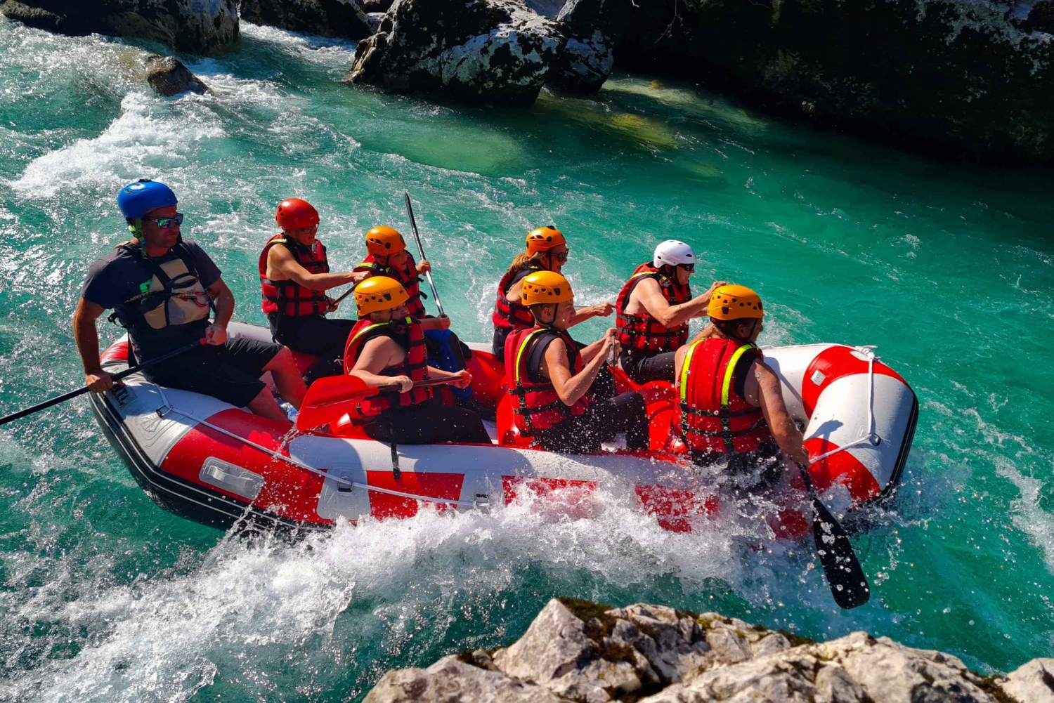 Soca River, Slovenia: Whitewater Rafting