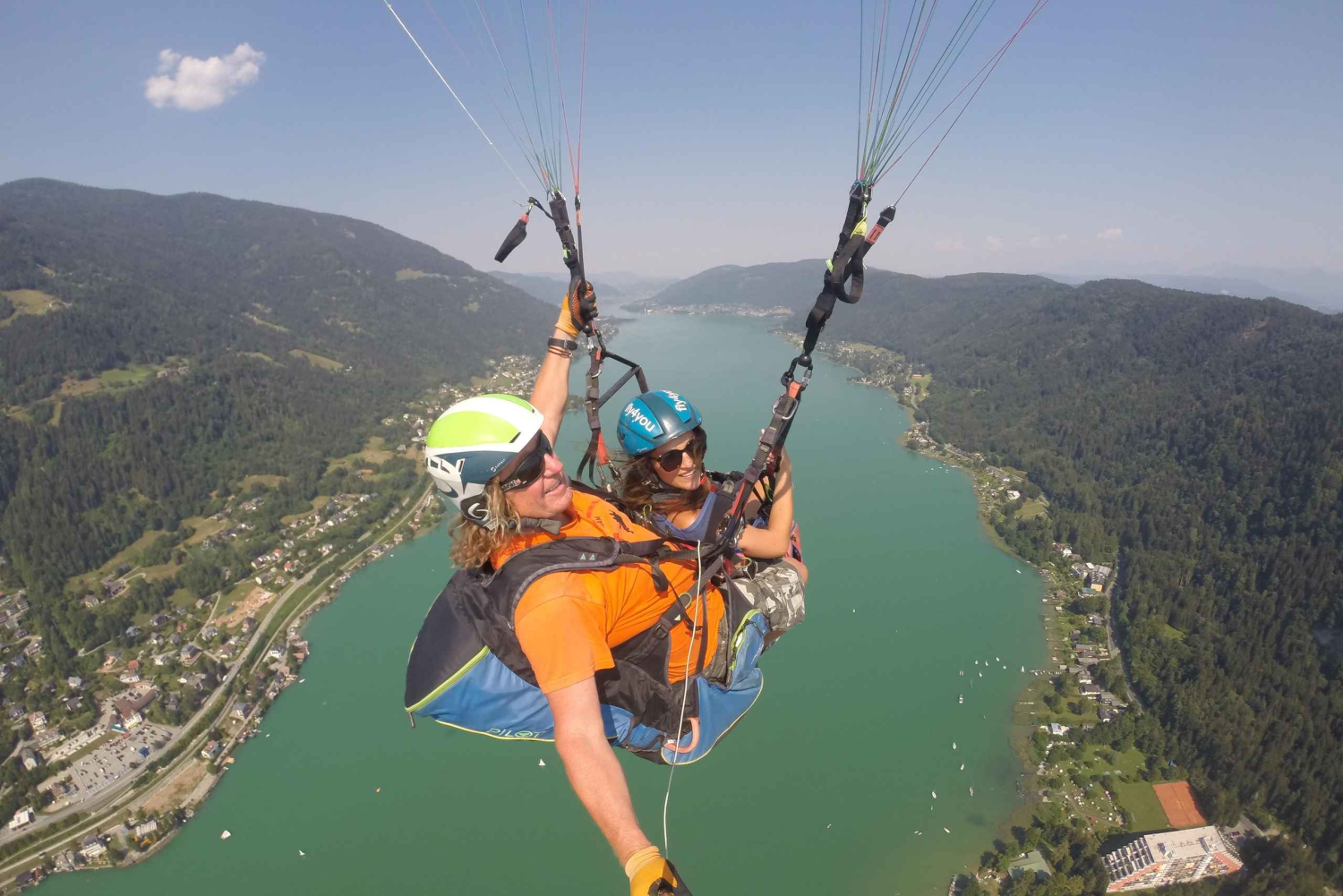 Volo in tandem: volo tandem panoramico in parapendio