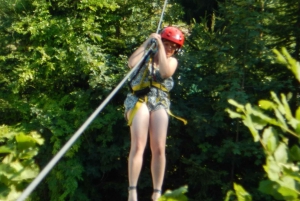 Zipline Over the Sava River