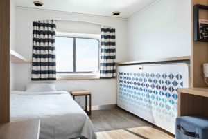 Stockholm-Helsinki enkeltrejse med overnatning og kahyt