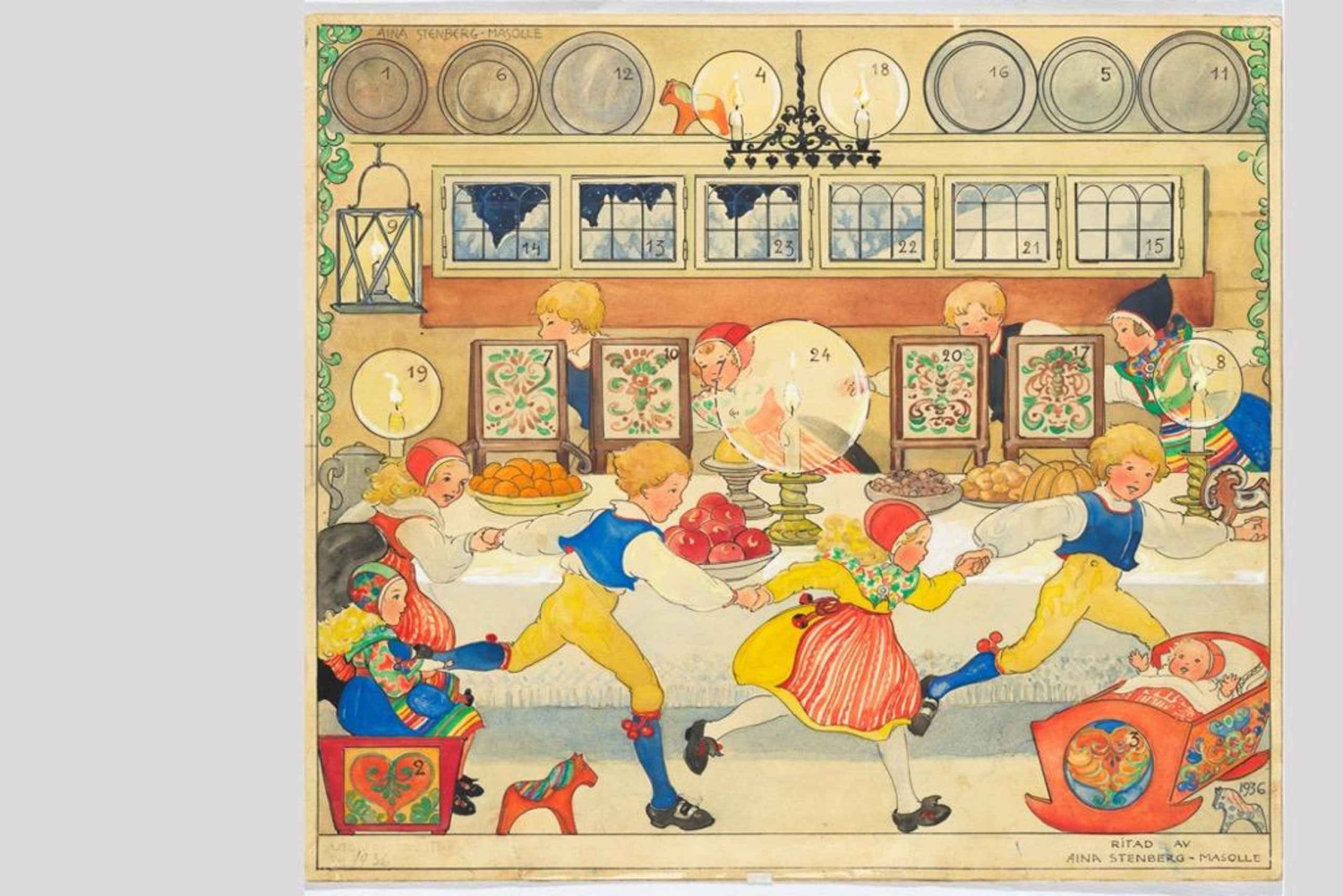 Lidingö: Millesgården Adventskalenderudstilling Billet