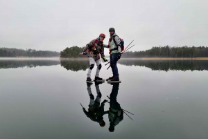 Stockholm: Familievennlig privat tur på skøyter og lunsj