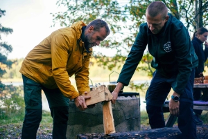Stockholm : randonnée, cuisine en plein air et flottaison en eau froide