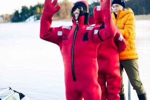 Stockholm : randonnée, cuisine en plein air et flottaison en eau froide
