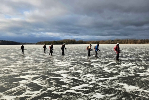 Stockholm: Nordiske skøyter for nybegynnere på en frossen innsjø