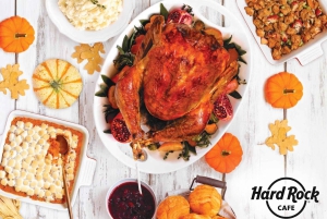 Стокгольм: обед в честь Дня Благодарения с десертом в Hard Rock Cafe
