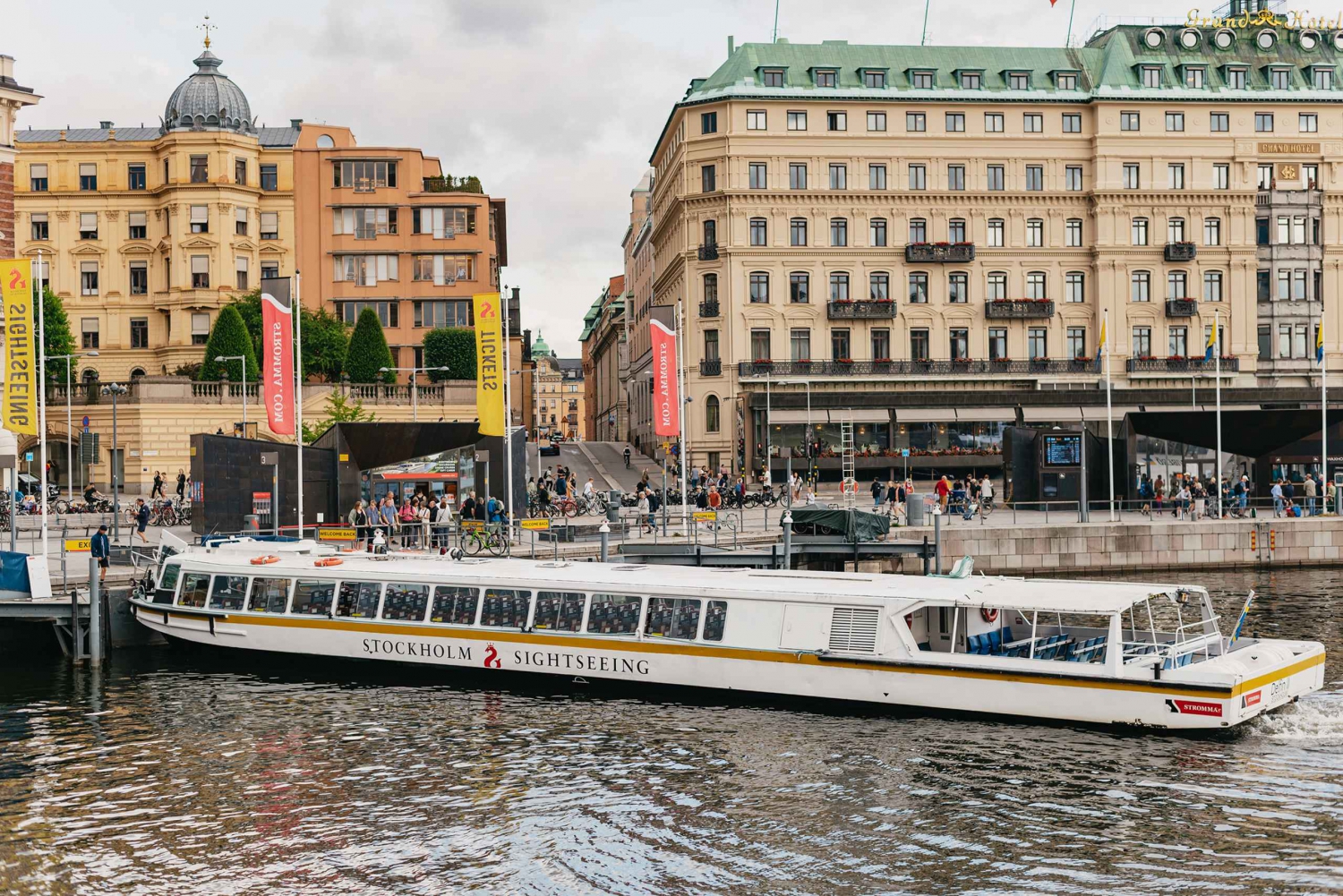 Stockholm: Bådtur med højdepunkter