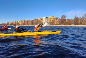 Tukholma: Talvinen melontaretki kaupungin keskustassa