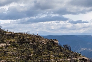 Голубые горы: поездка на горном электронном велосипеде, узкое плато