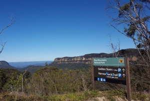 Голубые горы: поездка на горном электронном велосипеде, узкое плато