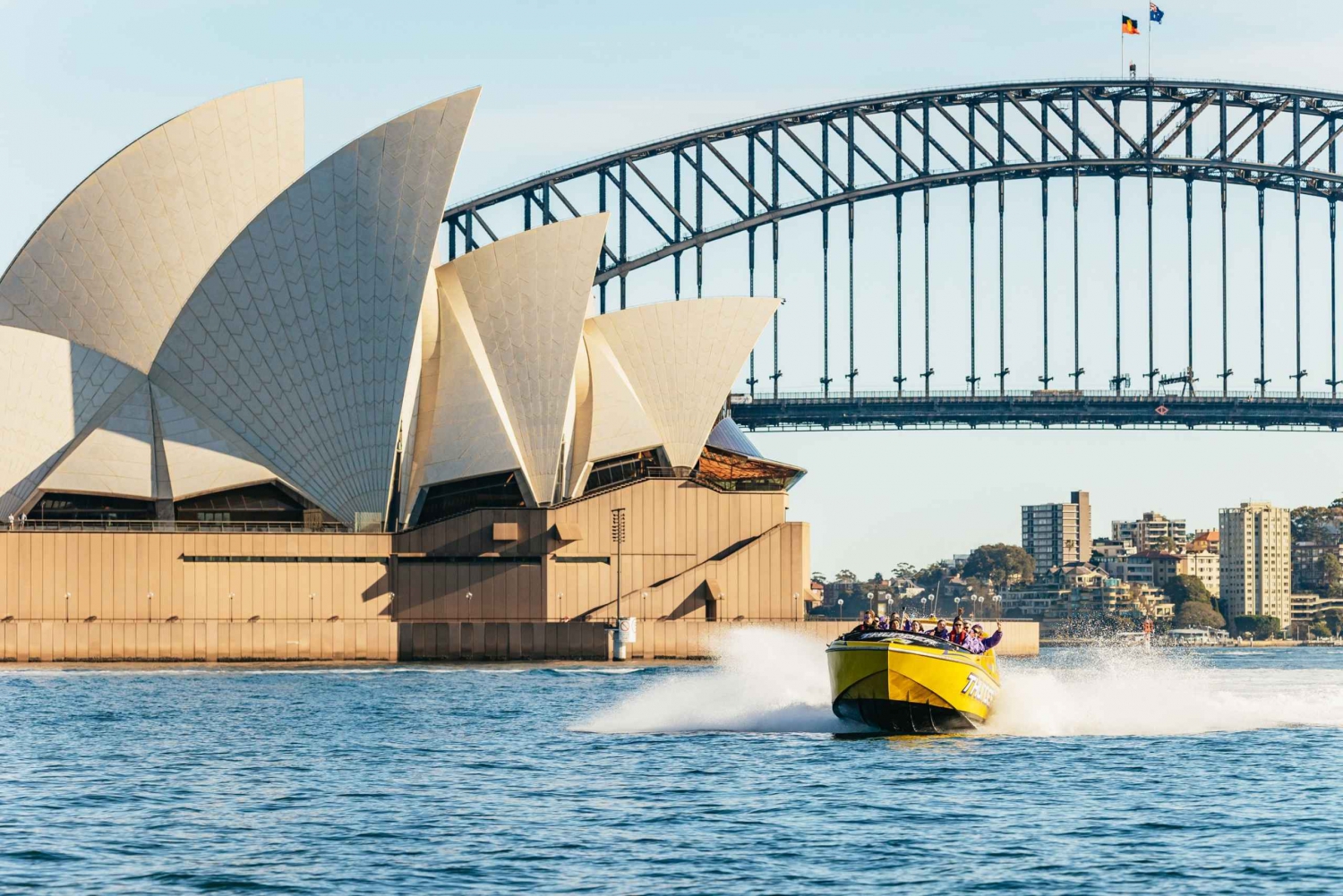 Sydneyn satama: Thunder Thrill Jet Boat Ride
