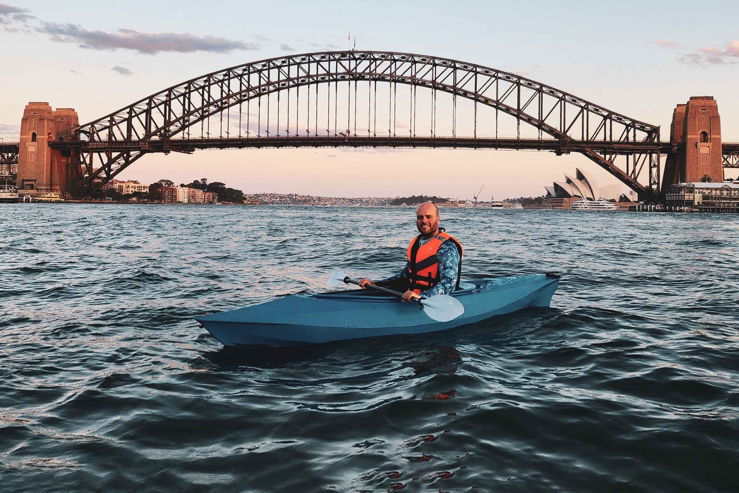 Sydney: Kayak al tramonto - Tour dell'Opera e dell'Harbour Bridge (max 5 persone)