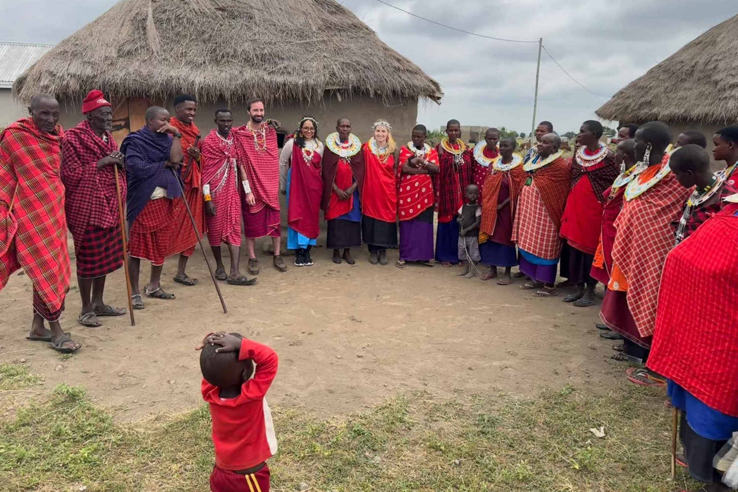 Arusha: Overnatning i Maasai-landsbyen
