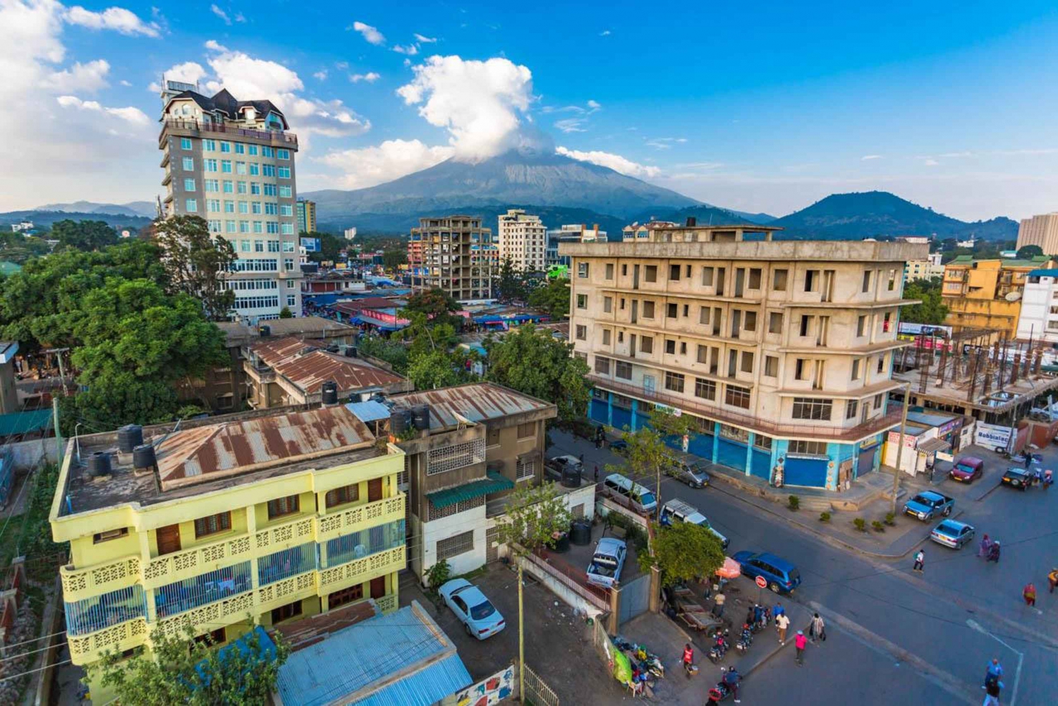 Fra Arusha: Guidet byrundvisning med de bedste højdepunkter