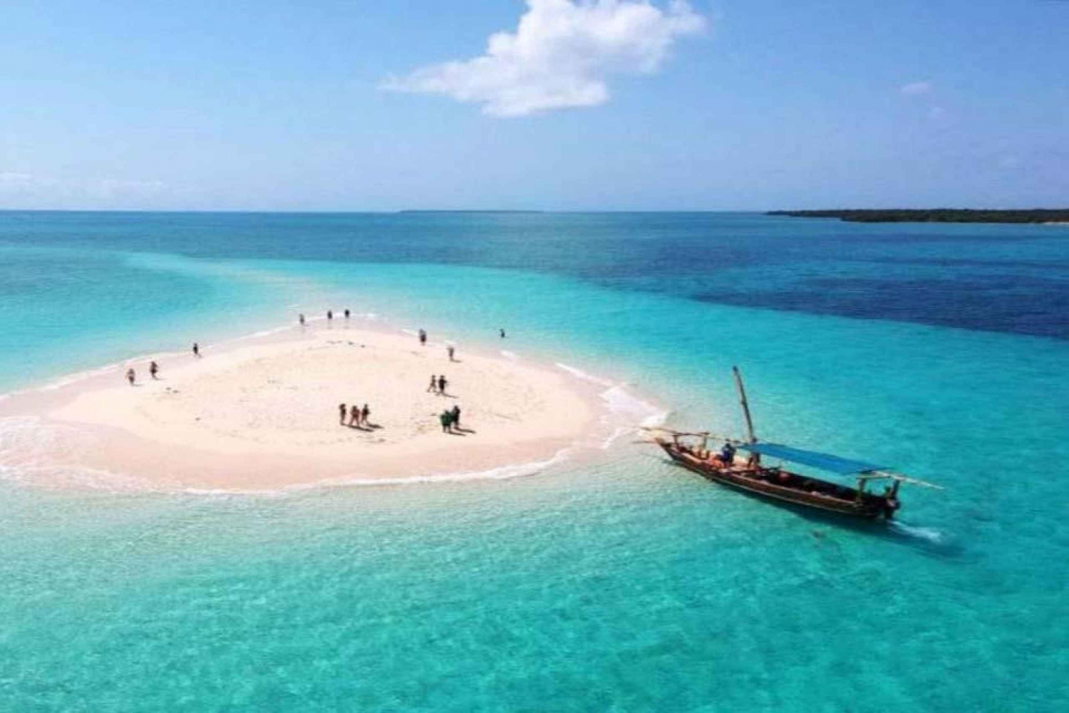 Da Jambian/Paje: Tour dell'isola della prigione e del banco di sabbia di Nakupenda