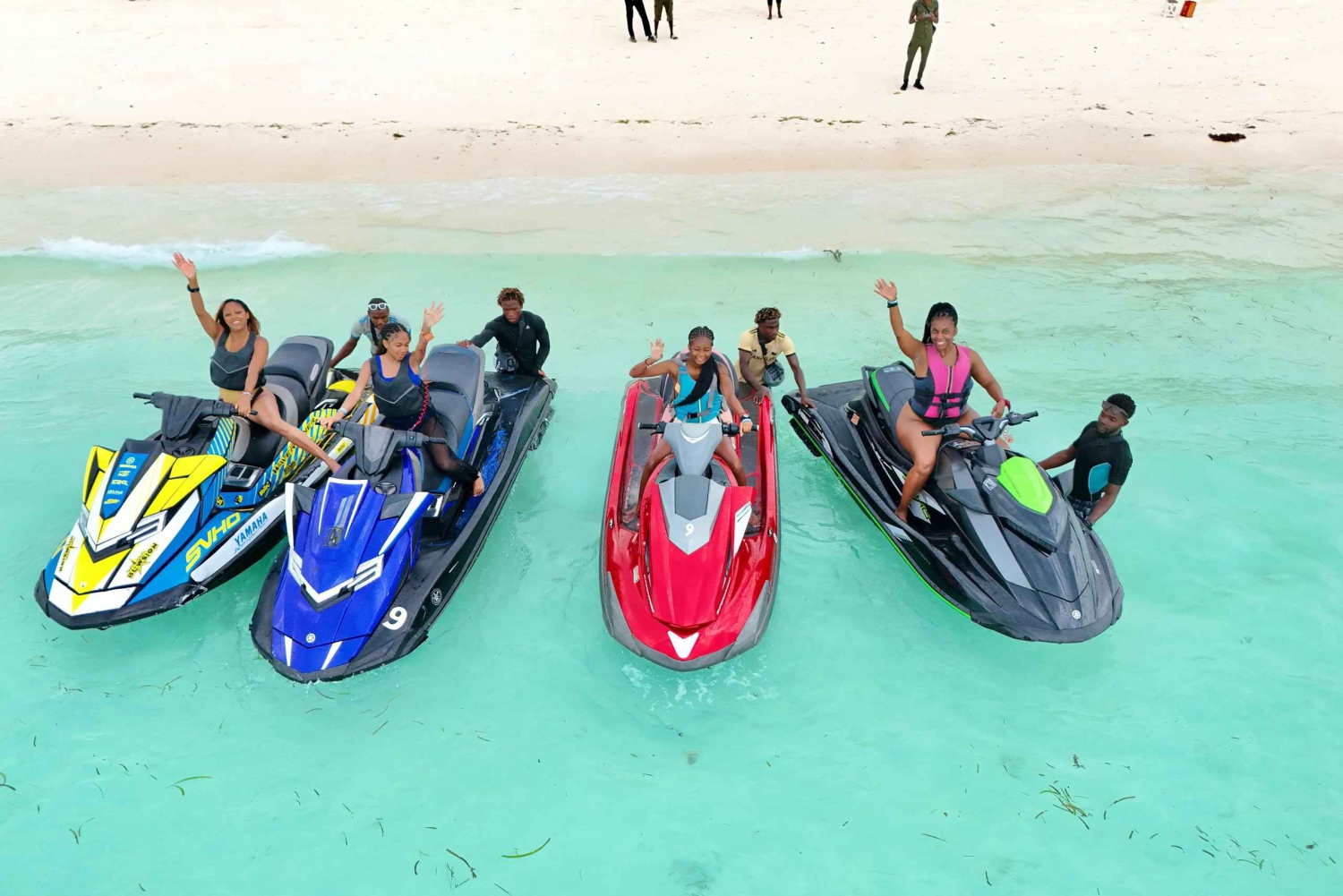 Kendwa: experiência de jet ski