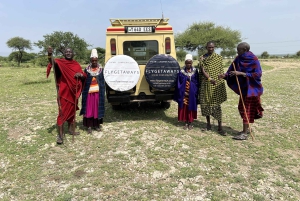 Серенгети: 4-дневный сафари с перелетом и выездом на автомобиле