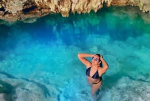 Nade com tartarugas na Salaam Cave, Kuza Cave e The Rock Restaurant