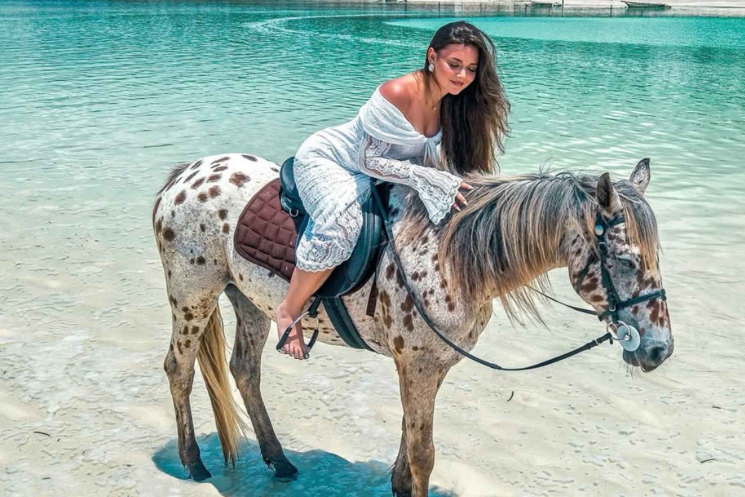 Zanzíbar: paseo a caballo y crucero en dhow al atardecer