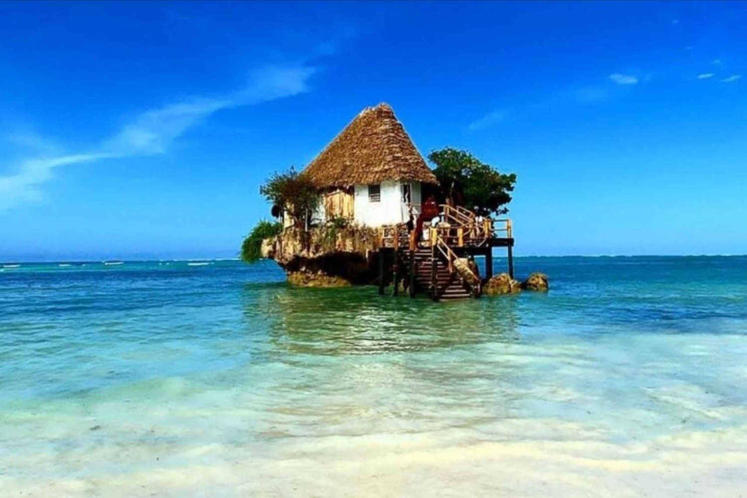 Zanzibar: Jozani-skogen, Kuza-grottan, Paje Beach och The Rock