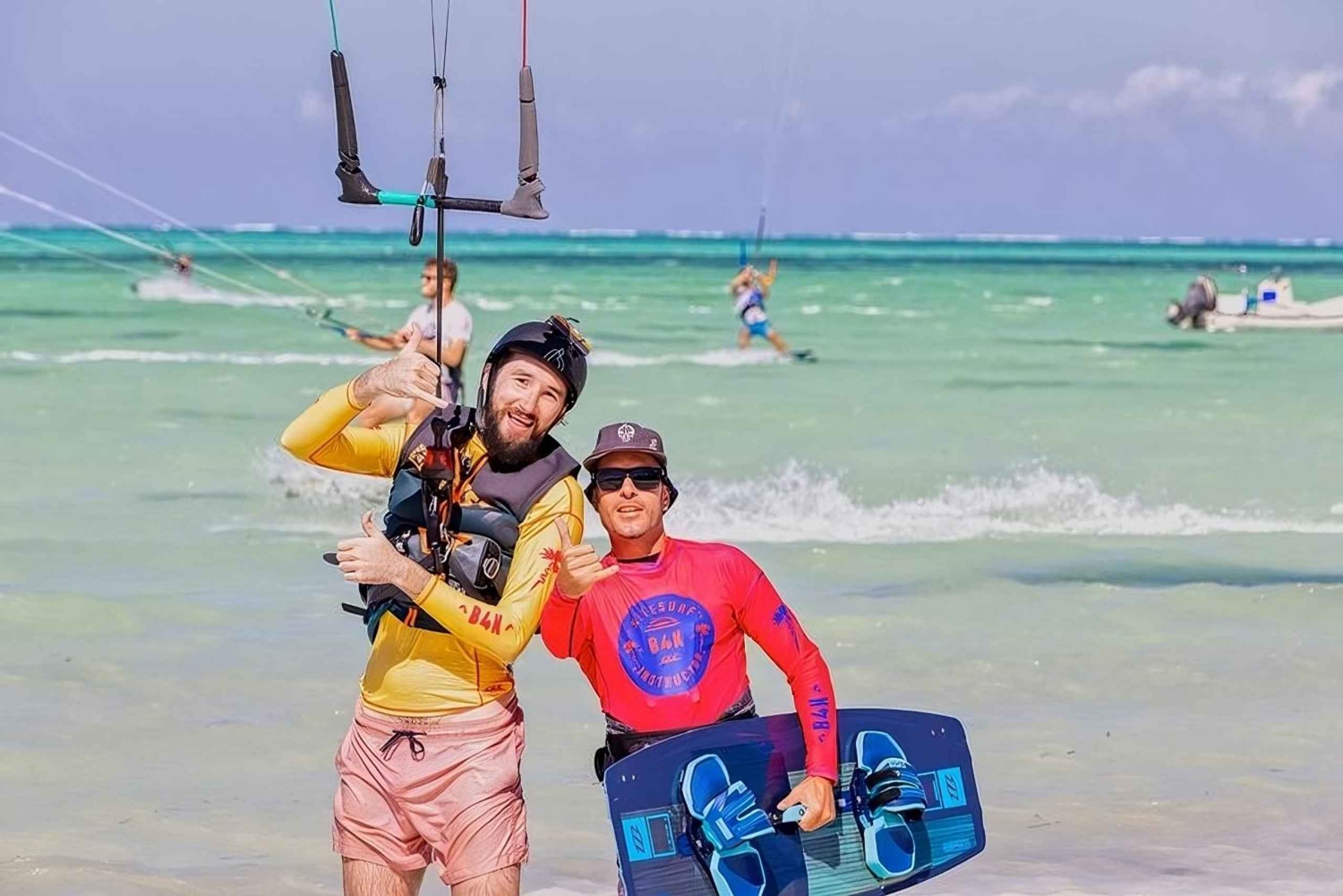 Sansibar : Kitesurfing-Unterricht für Fortgeschrittene