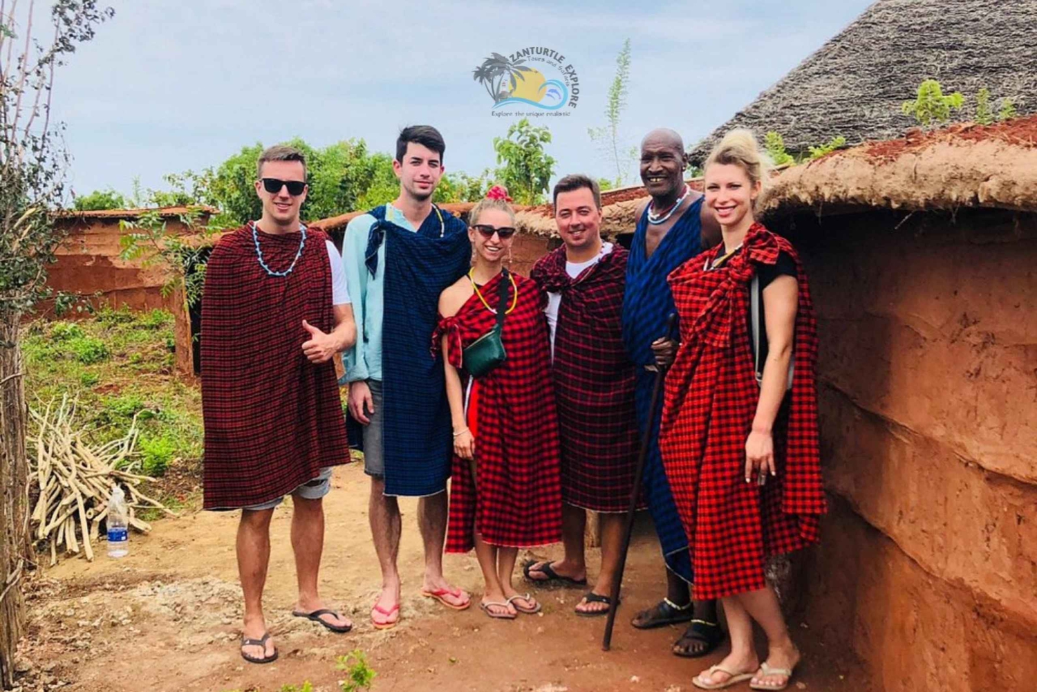 Zanzibar: Maasai-cultuurtocht en zwemmen met schildpadden in het Baraka-aquarium