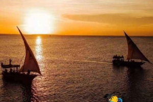 Zanzibar: Maasai Culture Village Tour och dhow-kryssning i solnedgången