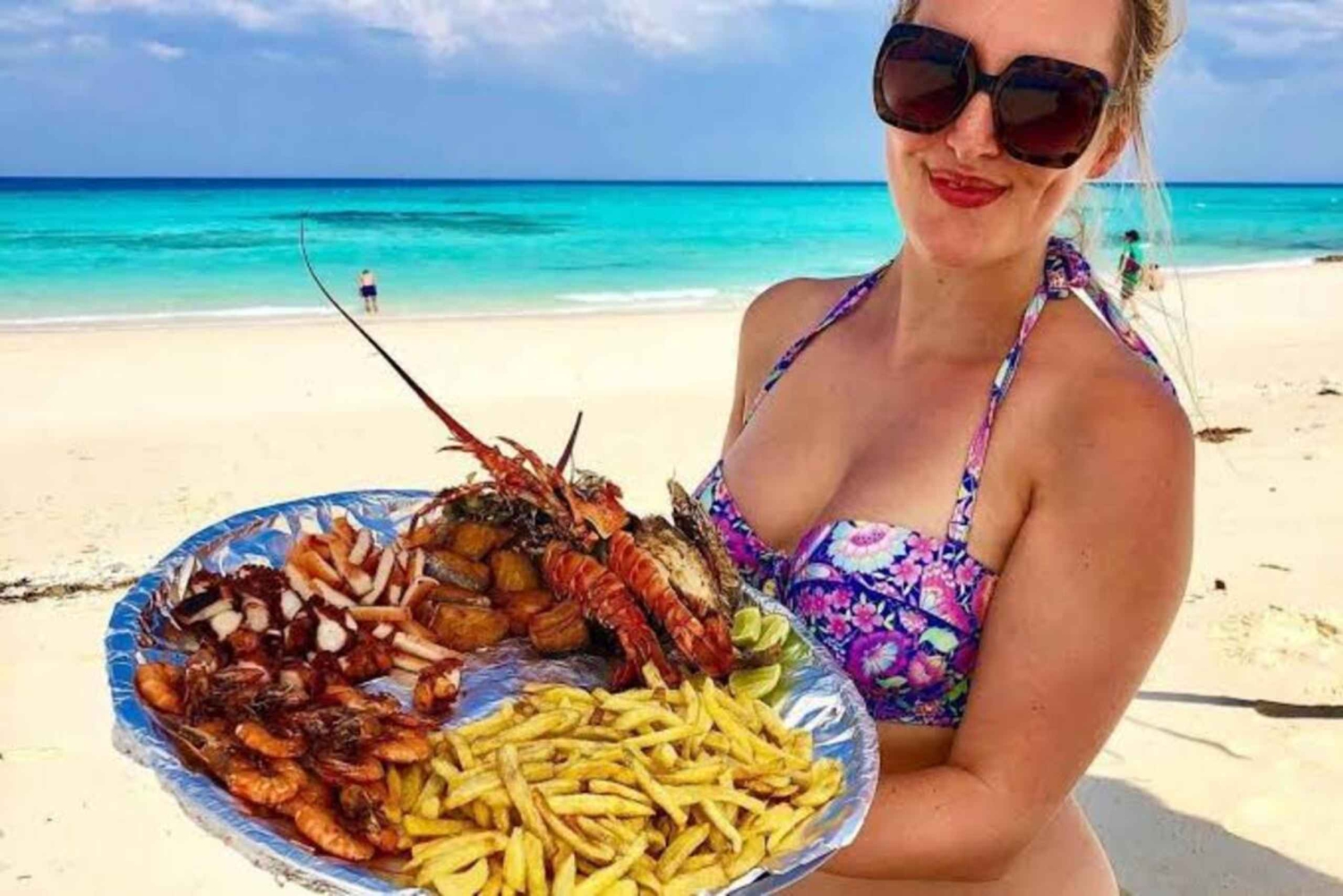 Zanzibar: Nakupenda-sandbanken med frokost og Jozani-skoven.