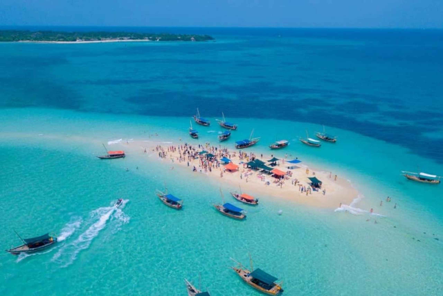 Zanzibar: privé-tour naar de Nakupenda-zandbank met lunch