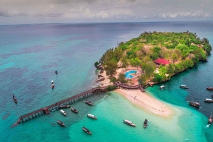Zanzibar : Excursion en bateau à l'île-prison et au parc national de Jozani